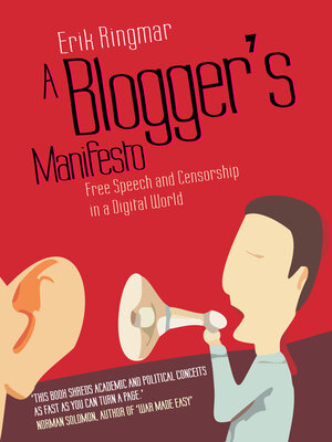 cover image of A Blogger's Manifesto